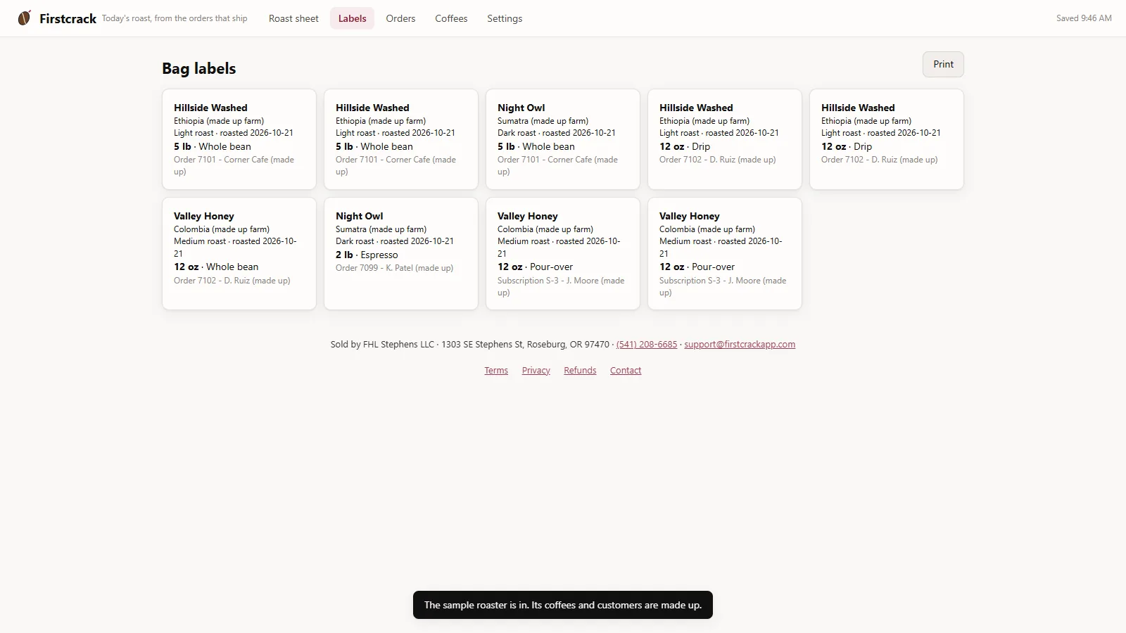 Firstcrack - screen 2