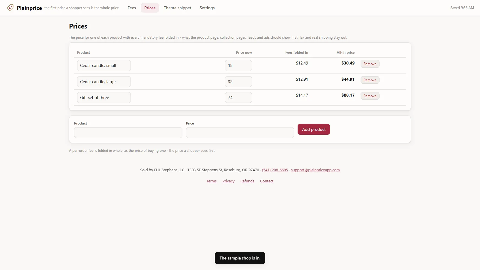 Plainprice - screen 2